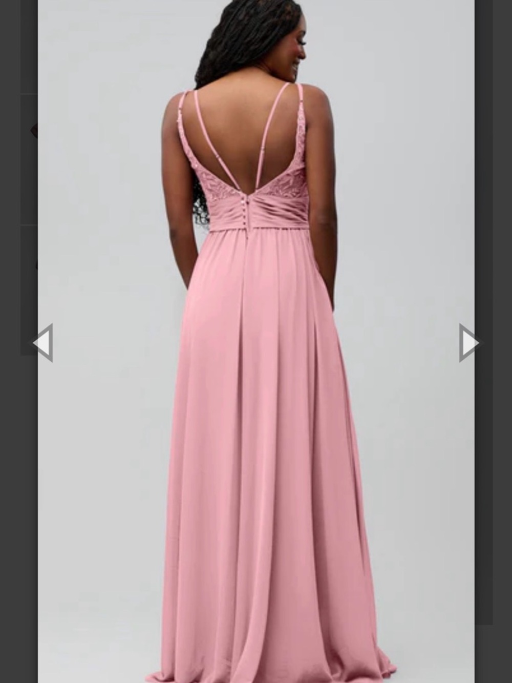 Kennedy Blue Dusty Blue Bridesmaid Dress - Picture 3 of 6